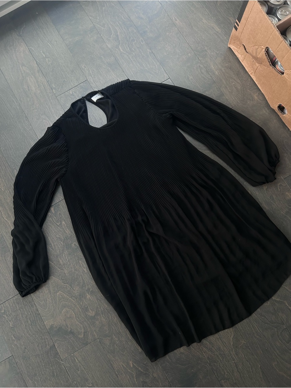 Wilfred Black Day Dreamer Dress Size Small